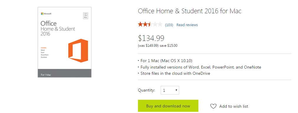 microsoft office for mac school discount